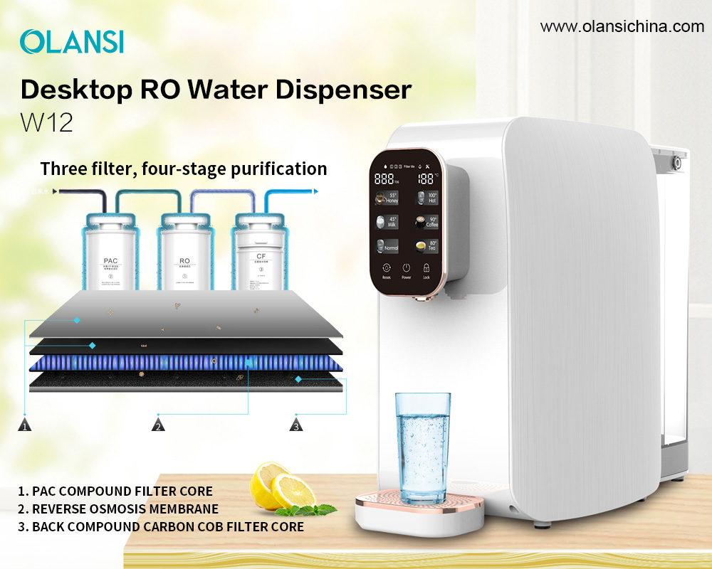 Terbaik panas dan dingin Alkaline Water Reverse Osmosis RO Sistem Air Purifier Dispenser Pemasok Pabrik